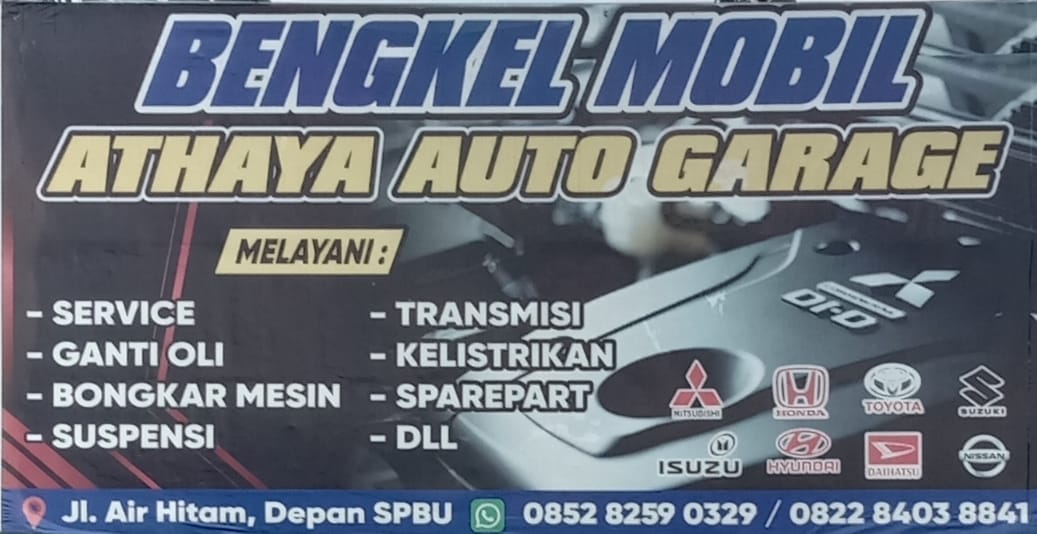 Bengkel Mobil Athaya Auto Garage - Spesialis Bengkel Mobil Mitsubishi Pekanbaru
