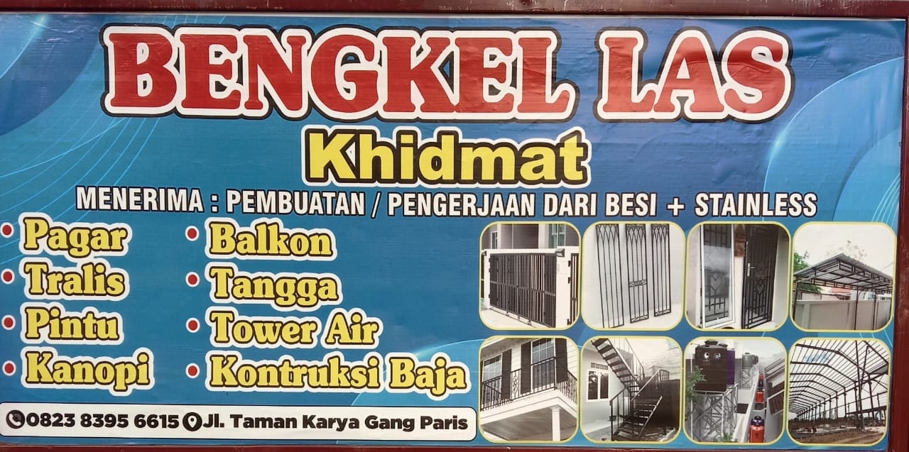 Bengkel Las Berkah ā Bengkel Las Terdekat dan Terpercaya di Panam, Pekanbaru