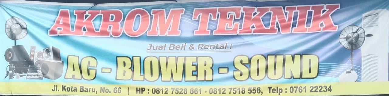 Toko AC Akrom Teknik– Jasa Service & Perawatan AC di Pekanbaru