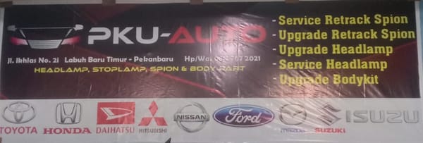 PKU Auto: Toko Sparepart Mobil Copotan Pekanbaru