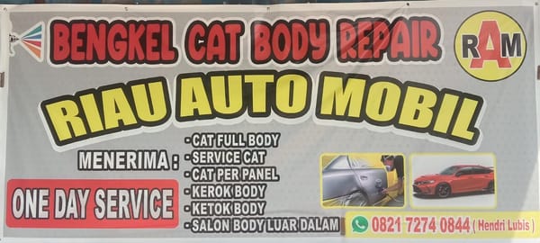 Bengkel Car Body Repair Riau Auto Mobil (RAM) - Spesialis Perbaikan Body Mobil Pekanbaru