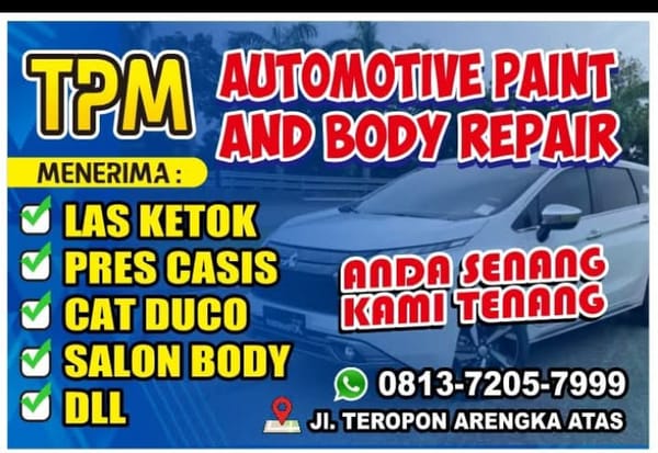 Teropong Perdana Mandiri (TPM) - Body Repair Mobil Pekanbaru