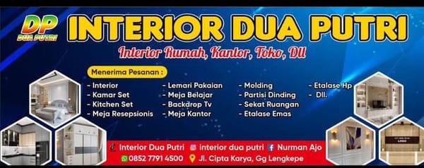 Interior Dua Putri — Jasa Pembuatan Interior Pekanbaru