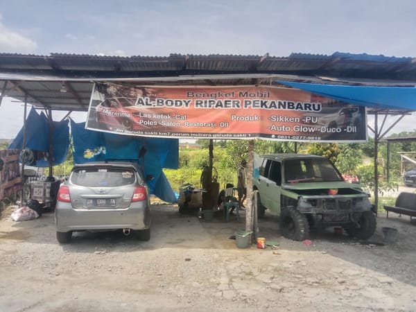 AL Body Repair Pekanbaru – Bengkel Cat & Body Mobil Terpercaya di Pekanbaru