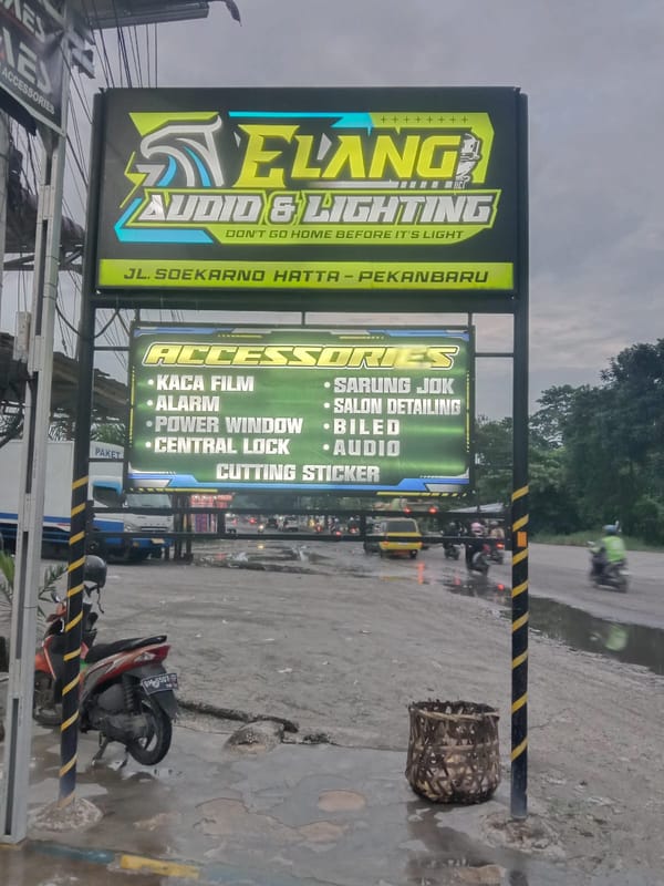 Elang Audio dan Lighting – Spesialis Audio & Lampu Terpercaya di Pekanbaru